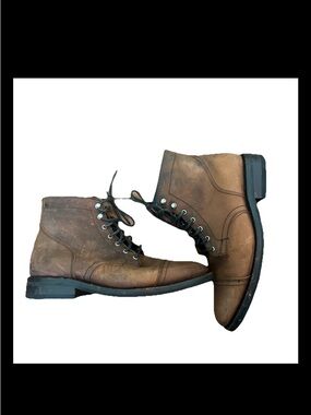 Thursday Boot Company Brown Leather Lace-Up Boots Men’s 9.5